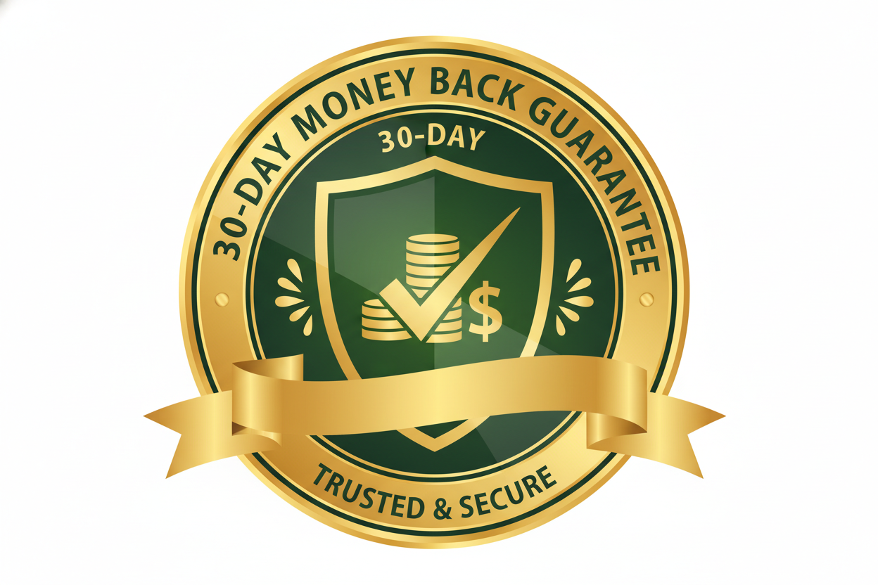 30-Day Money Back Guarantee